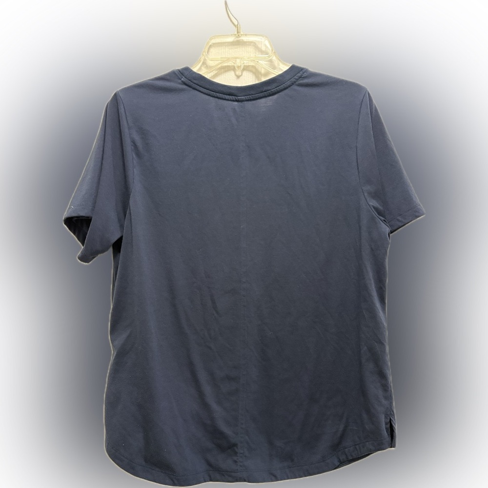 Duluth Trading Co Navy Short Sleeve Crew Tee - Picture 4 of 6